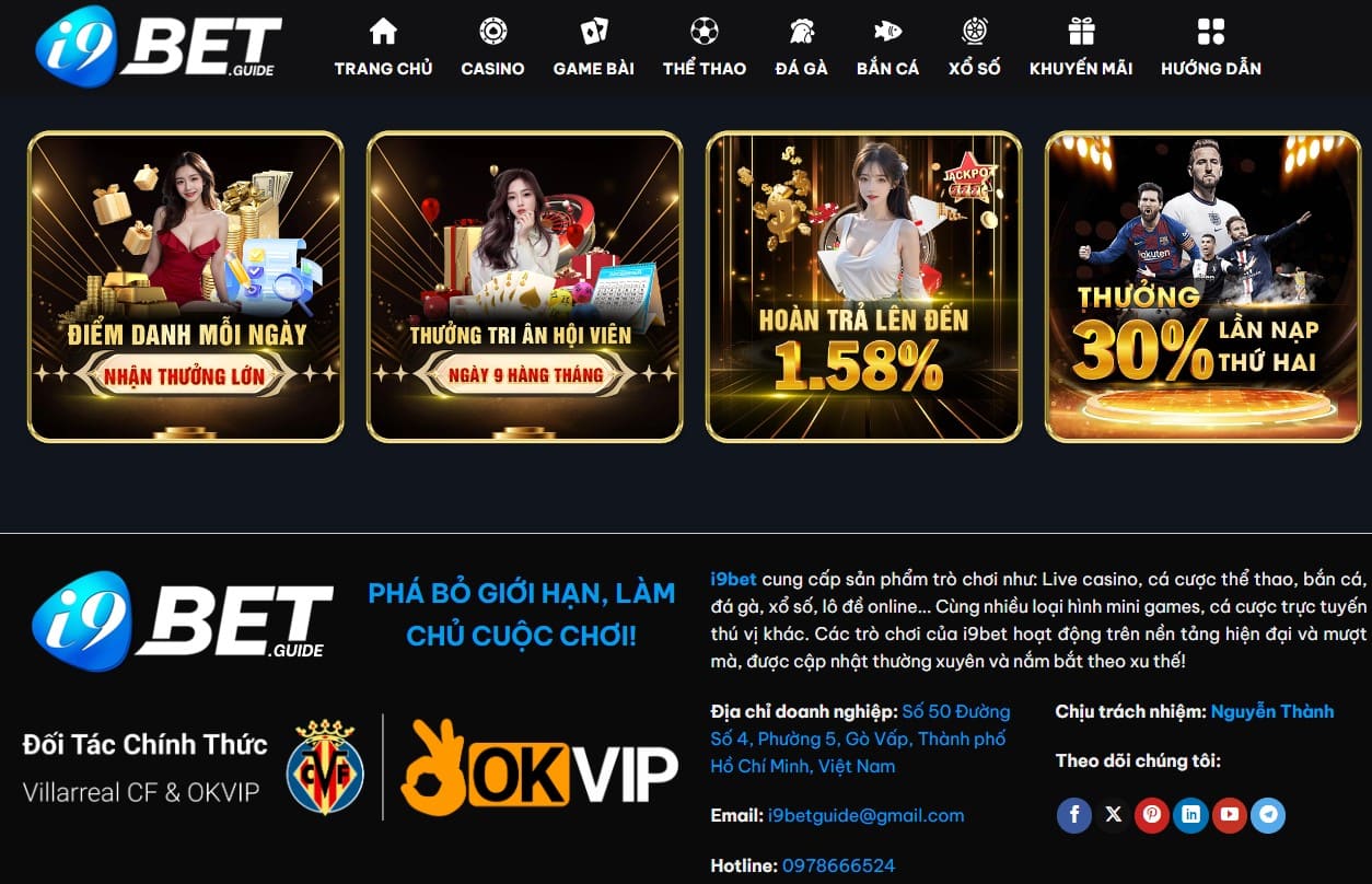 Lý Do Nên Chọn i9bet com